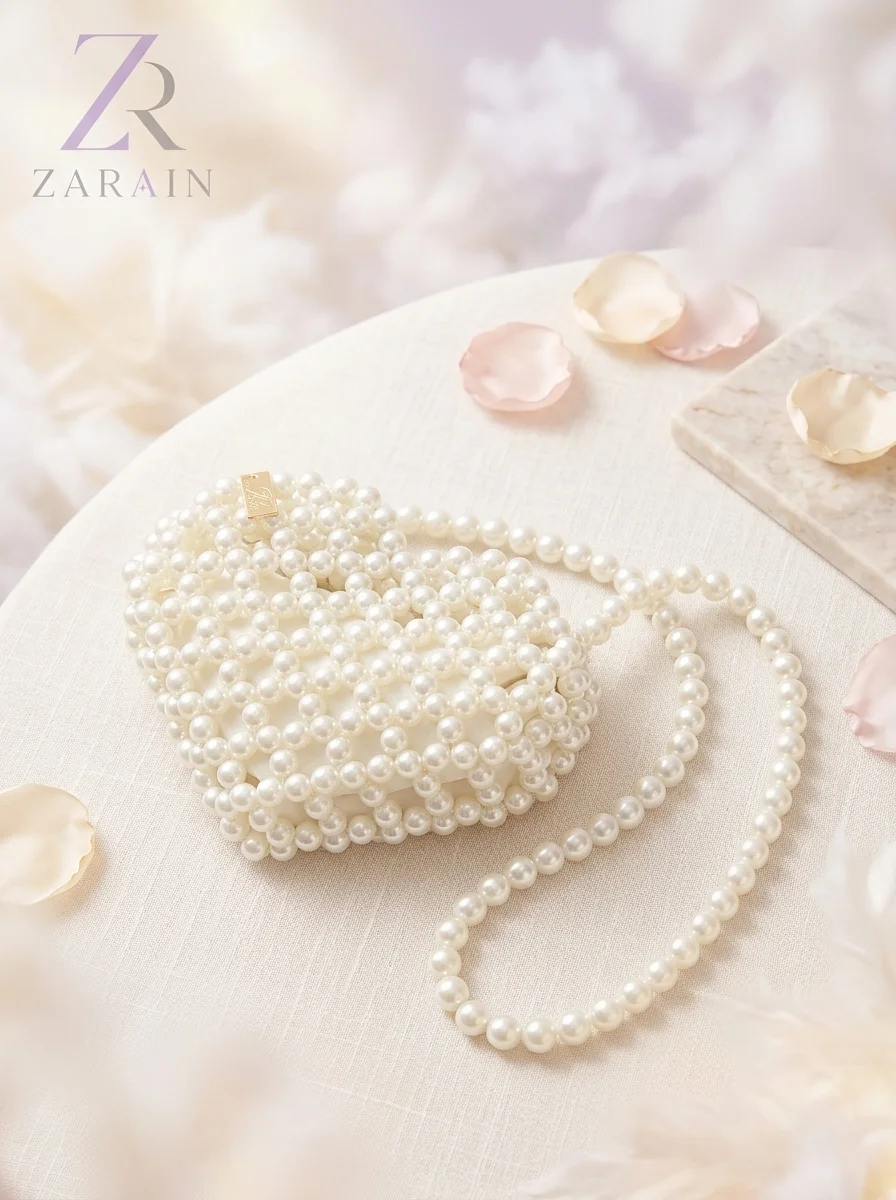 Elysian Pearl Heart Tote