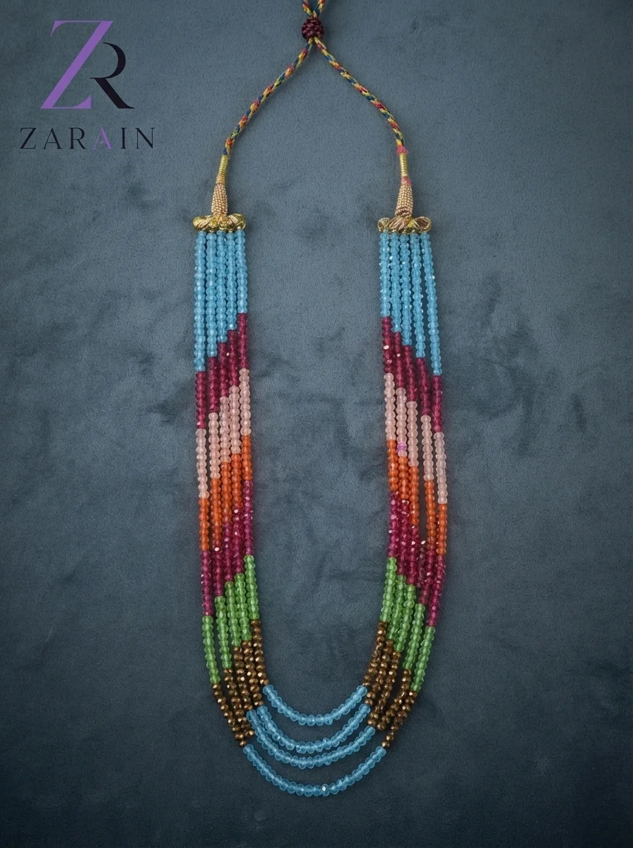 Harmony Gemstone Cascade Necklace