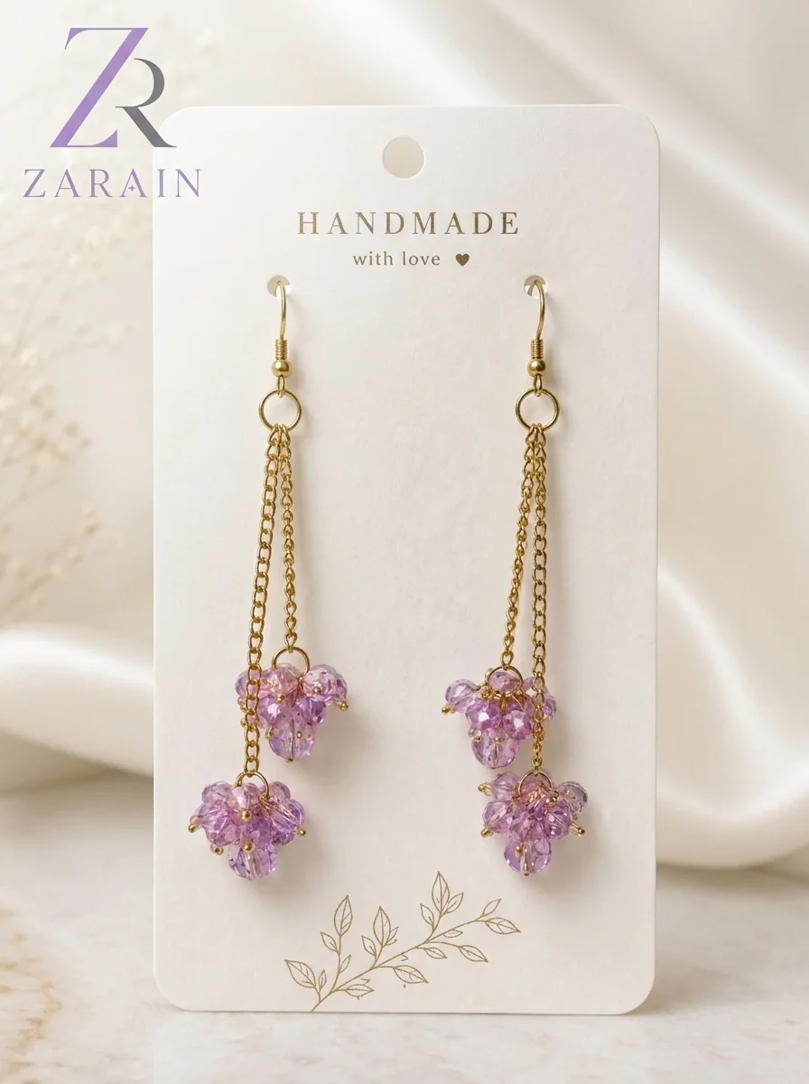 Amethyst Cascade Earrings