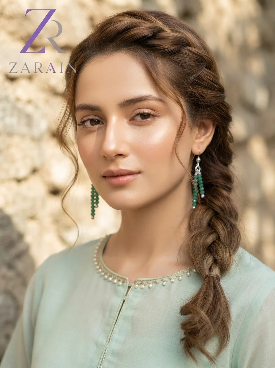 Jade Cascade Drop Earrings