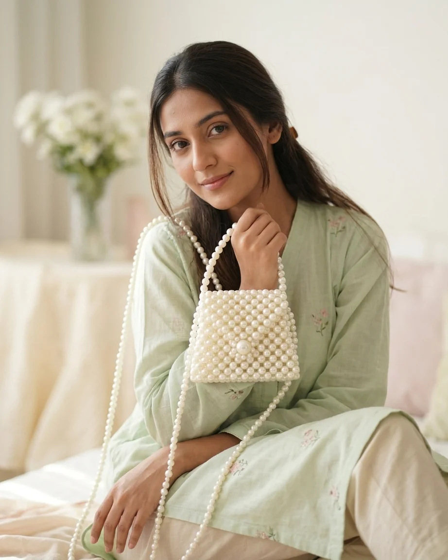 Pearl Drop Crossbody