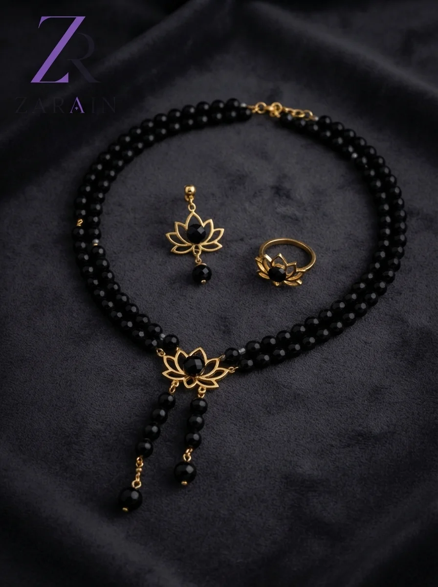Ethereal Lotus Onyx Set