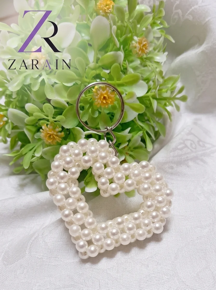 Pearl Heart Charm Grid Cover