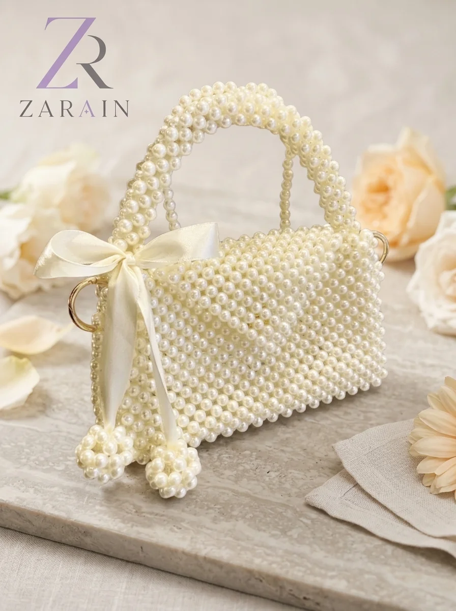 Aura Pearl Handmade Satchel
