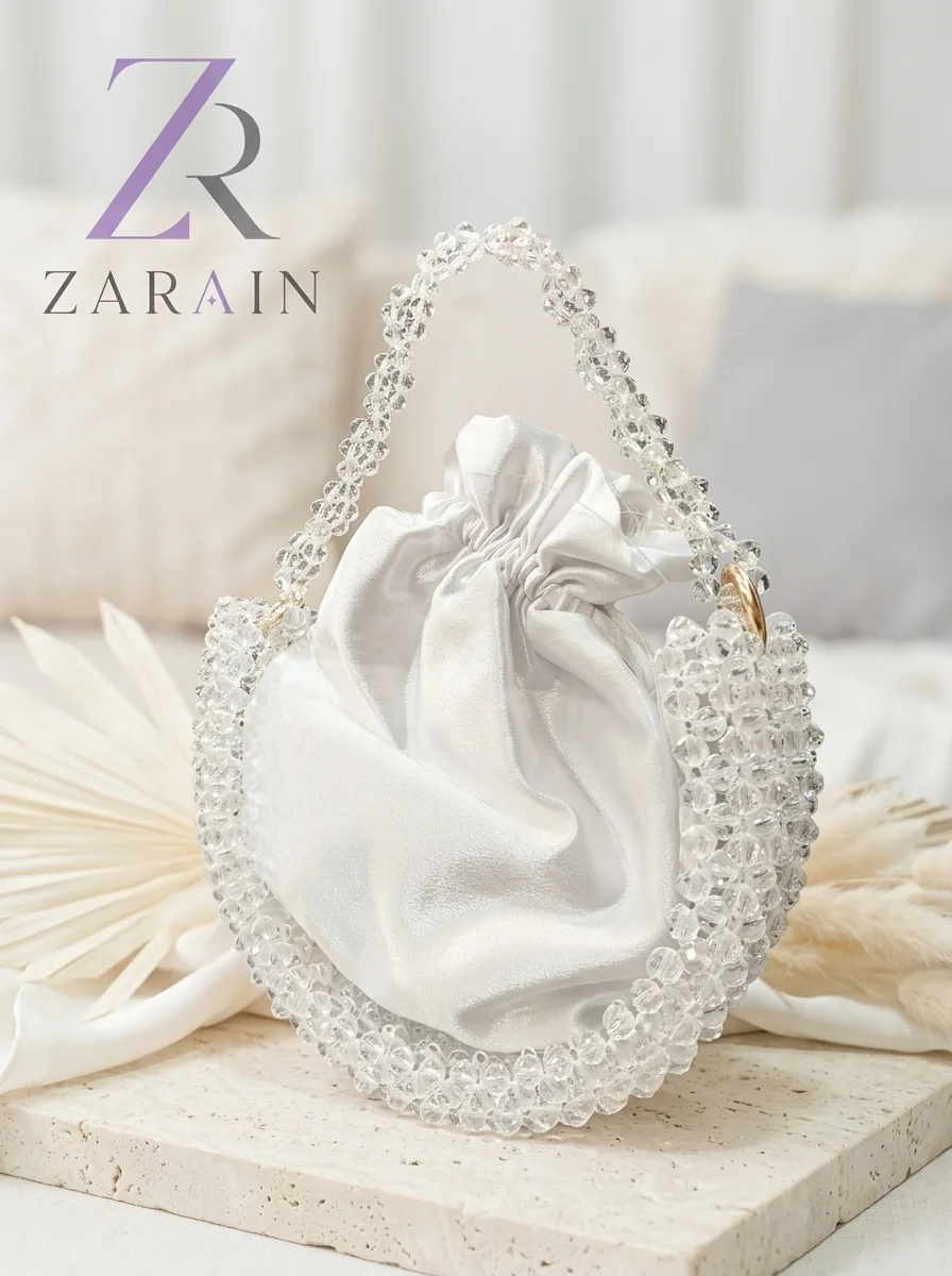 The Pearl Crescent Pouch
