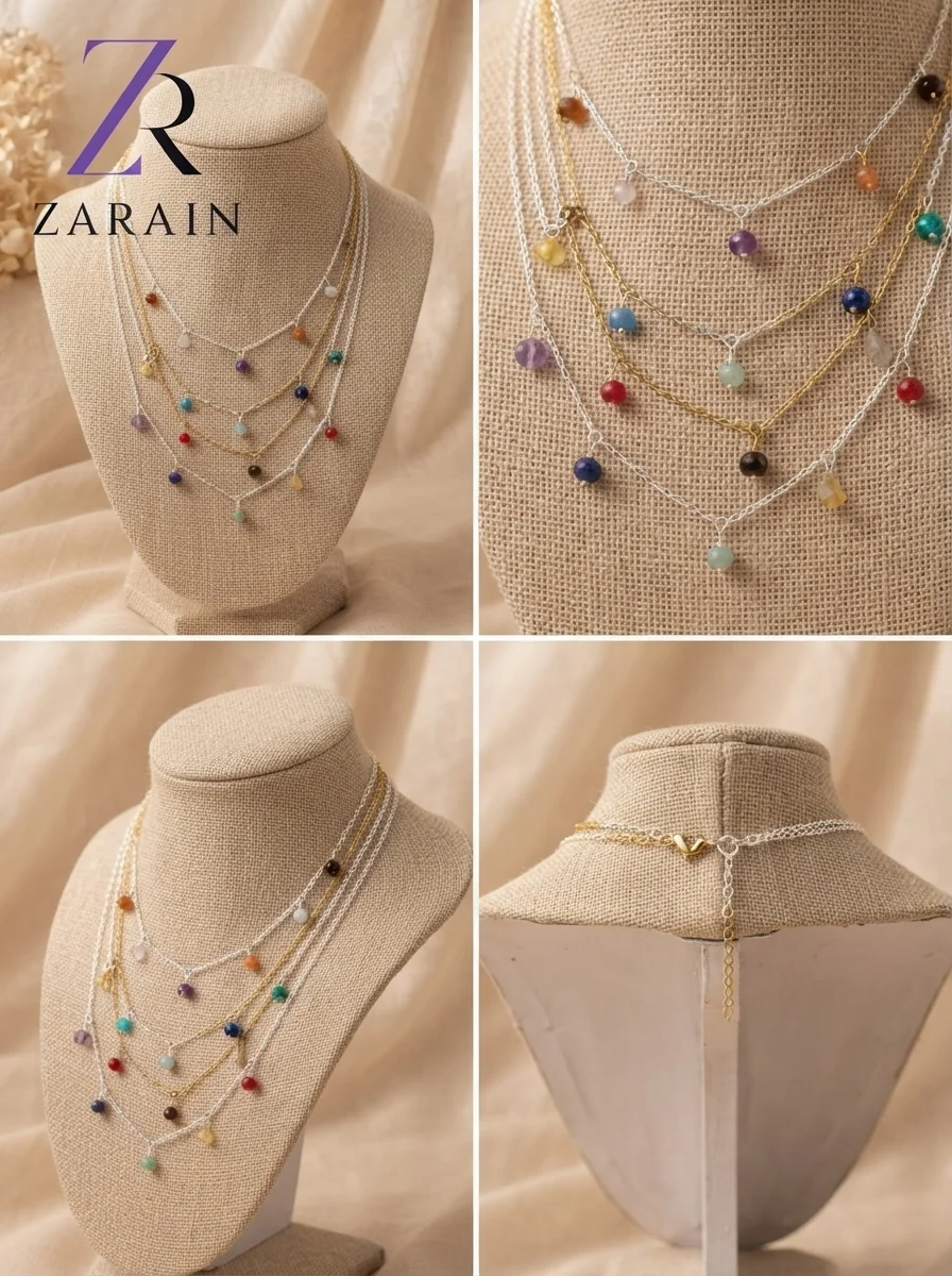 Crystal Bead Drop Multigems