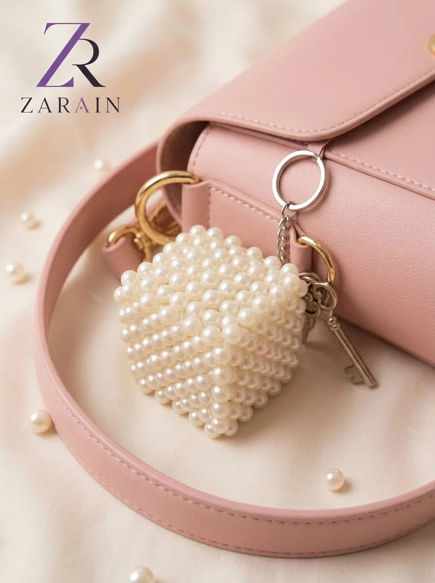 The Mini Pearl Block Charm