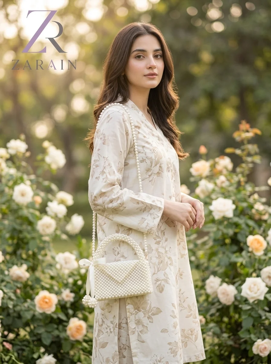 Aura Pearl Handmade Satchel