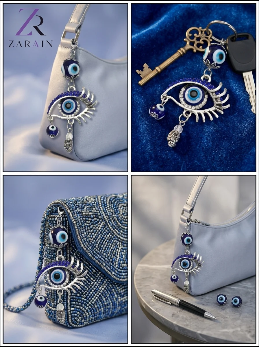 Lucky Eye Keychain – Multi-Style Showcase