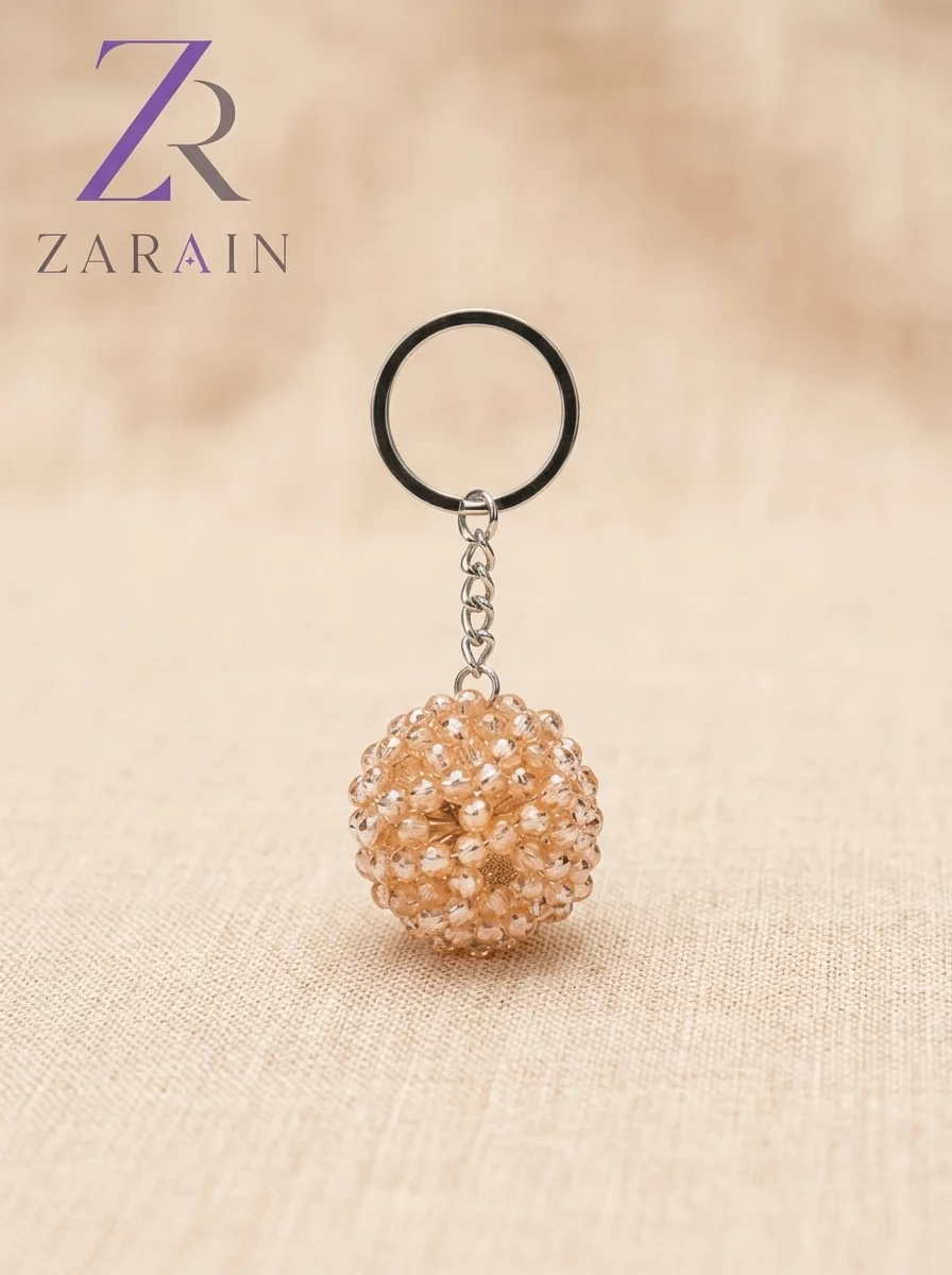 Crystal Globe Bag Charm