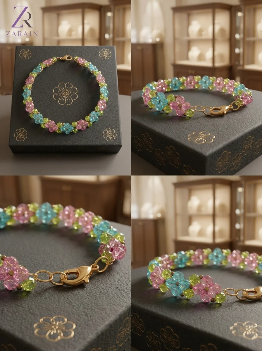 The Bloom Cluster Bracelet
